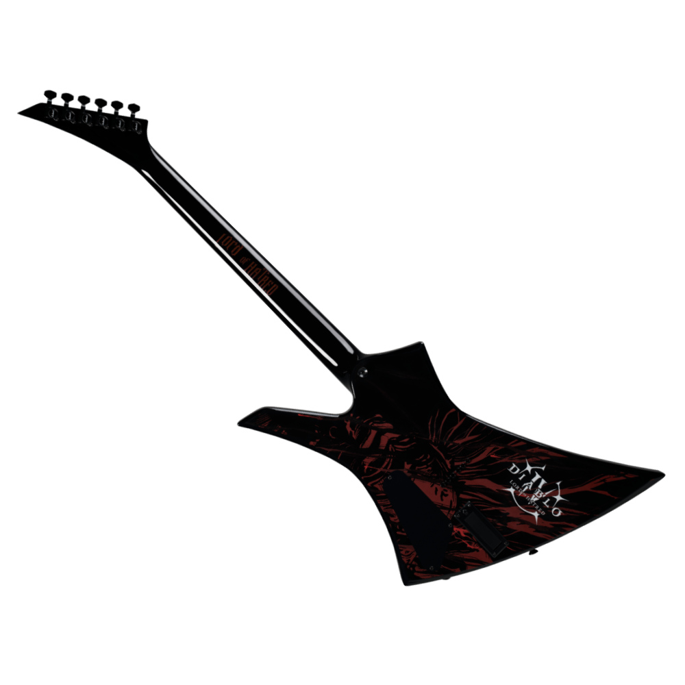 Jackson ジャクソン X Series Limited Edition Kelly KE HT Diablo エレキギター バック画像