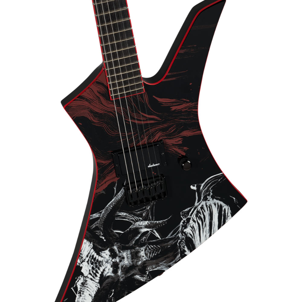 Jackson ジャクソン X Series Limited Edition Kelly KE HT Diablo エレキギター ボディ画像