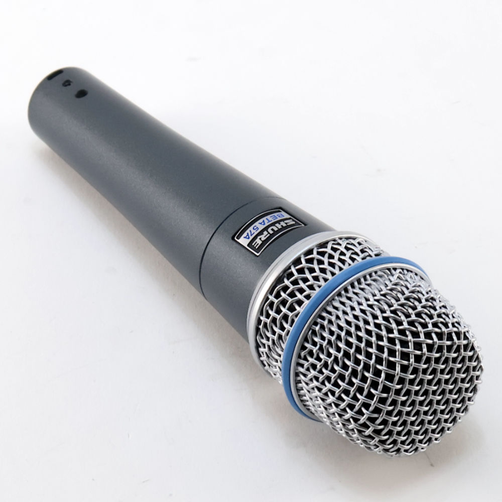 【中古】 SHURE BETA57A ボーカル/楽器両用 ダイナミックマイク グリル側