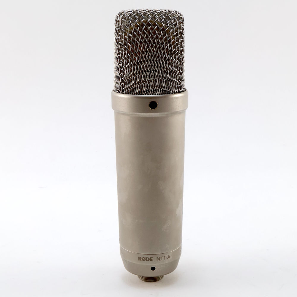 【中古】 マイク コンデンサーマイク RODE NT1-A マイクロフォン 正面