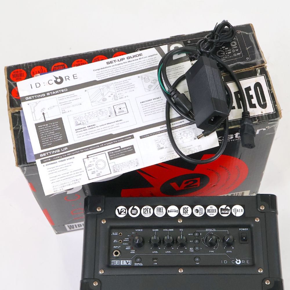 【中古】 ギターアンプ Blackstar ID:CORE STEREO 10 V2 付属品