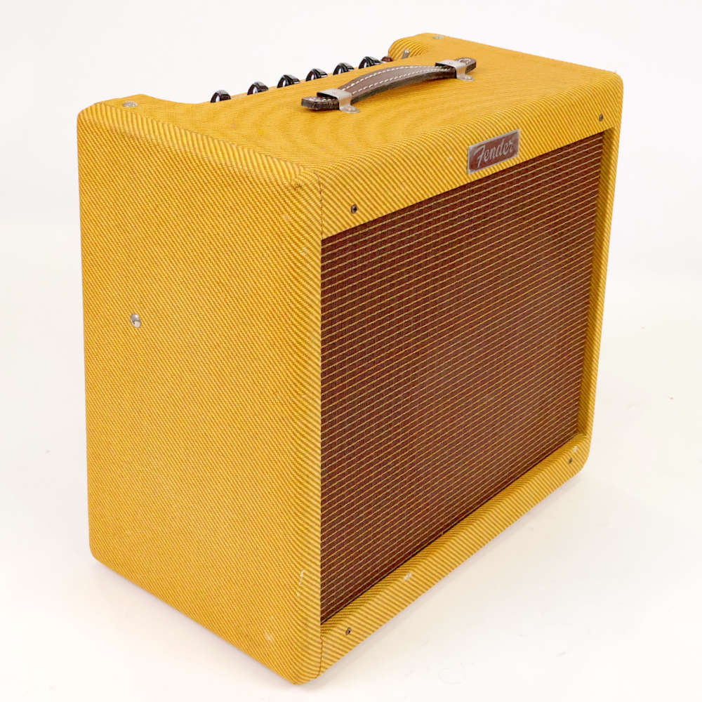 【中古】 ギターアンプ コンボ Fender Blues Junior III Tweed Limited Edition 真空管アンプ フェンダー ブルースジュニア ツイード 左サイド