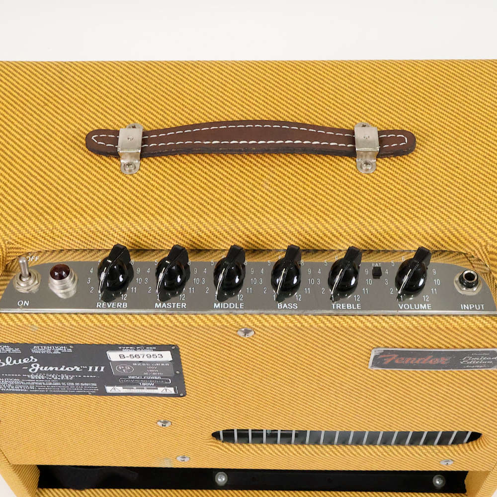 【中古】 ギターアンプ コンボ Fender Blues Junior III Tweed Limited Edition 真空管アンプ フェンダー ブルースジュニア ツイード コントロール