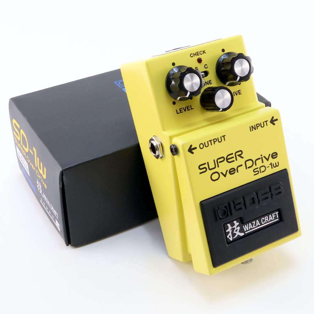 【中古】 エフェクター BOSS SD-1W SUPER OVER DRIVE WAZA CRAFTシリーズ オーバードライブ 技