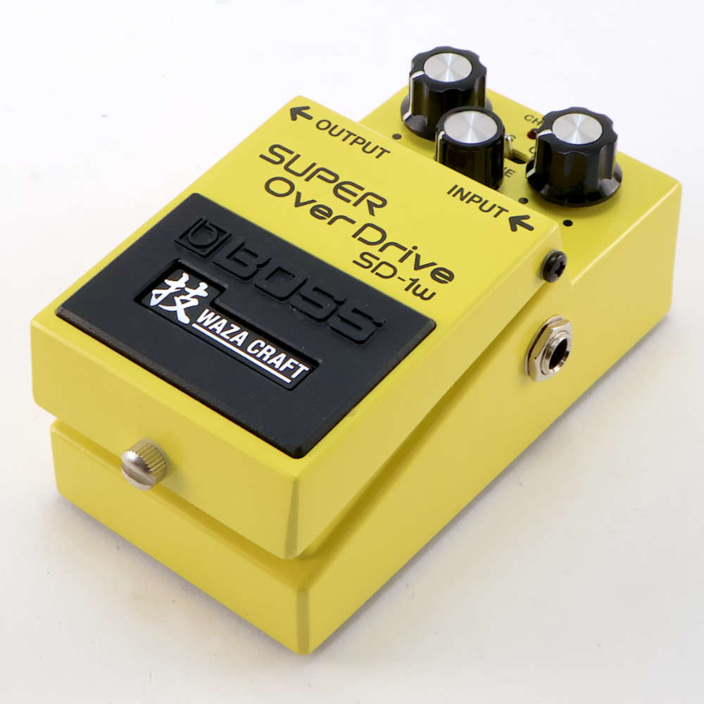 【中古】 エフェクター BOSS SD-1W SUPER OVER DRIVE WAZA CRAFTシリーズ オーバードライブ 技 右サイド