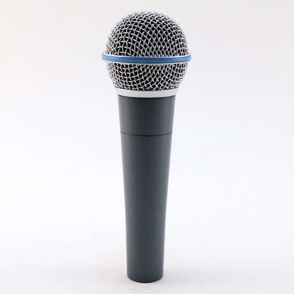 【中古】 マイク ダイナミックマイク シュアー SHURE BETA58A シュア マイクロフォン ベータゴッパ 背面