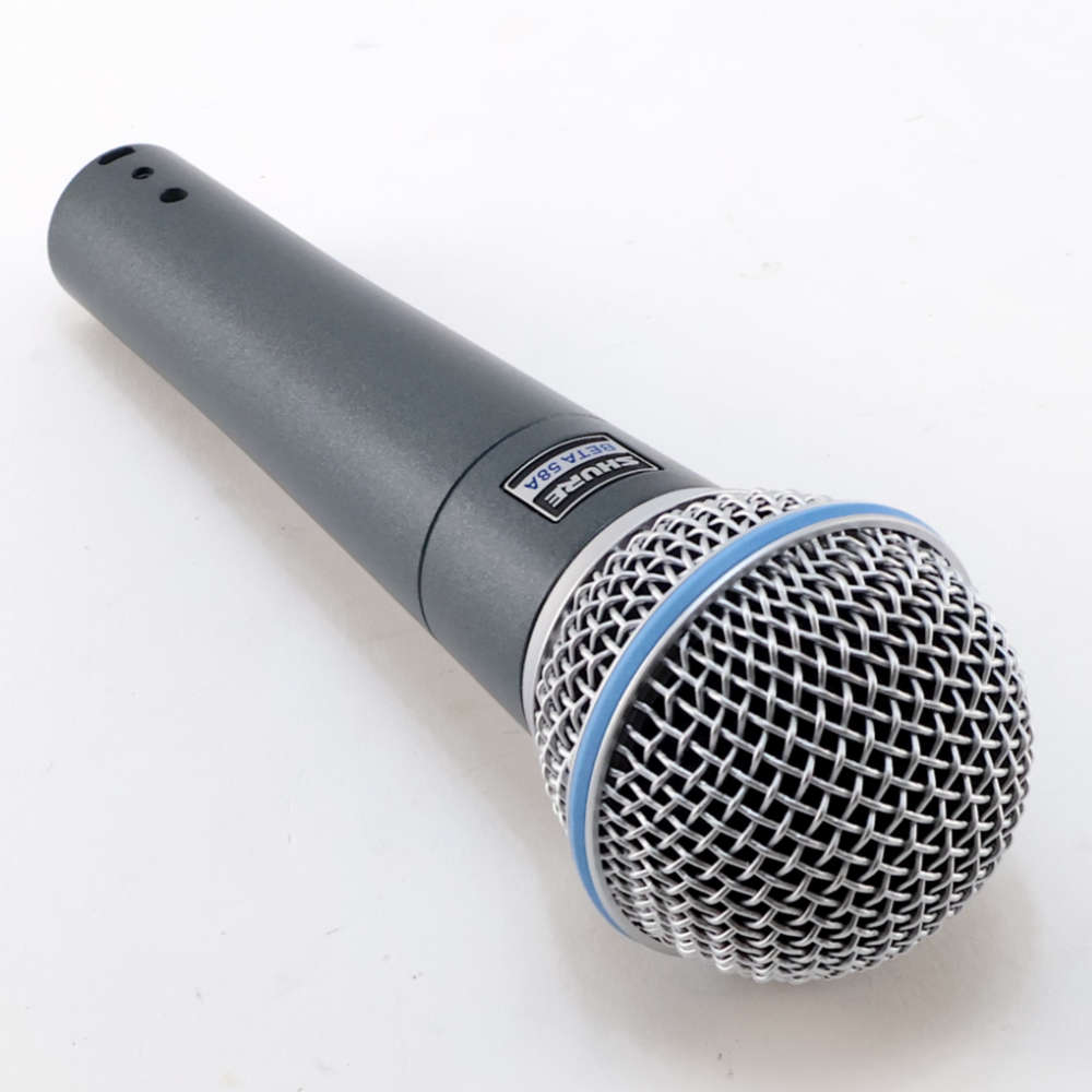 【中古】 マイク ダイナミックマイク シュアー SHURE BETA58A シュア マイクロフォン ベータゴッパ グリル側