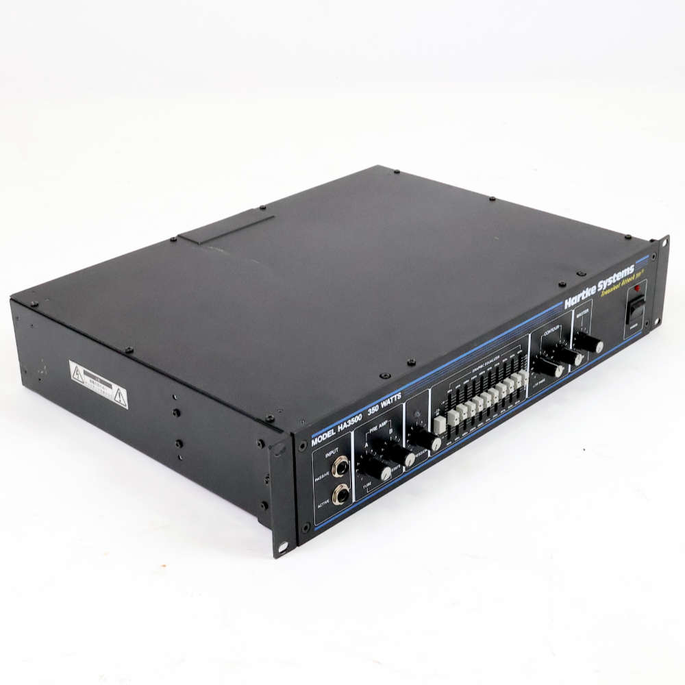 【中古】 HARTKE ハートキー HA3500 ベースアンプヘッド 左サイド