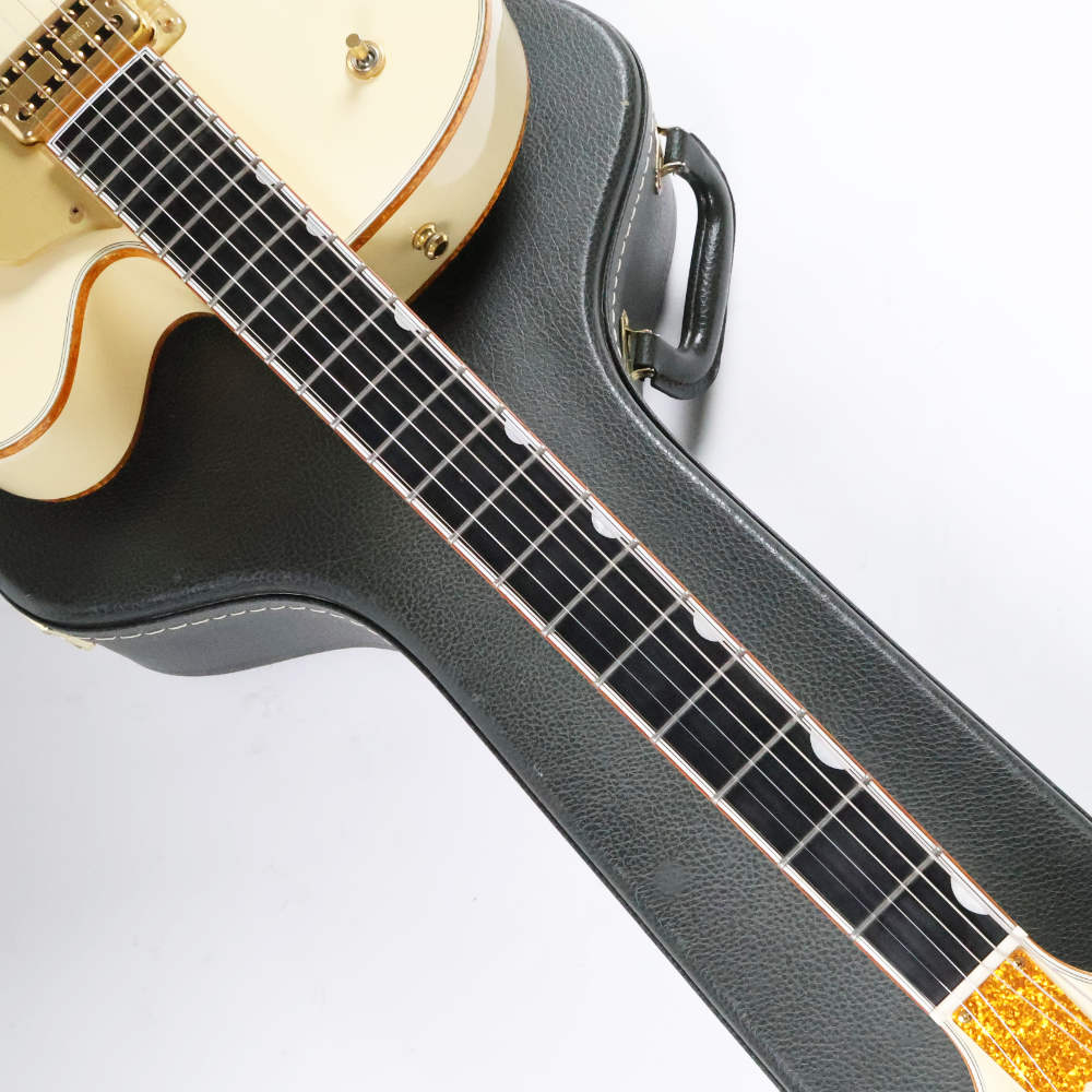 【中古】 エレキギター Gretsch G6136T-LTV White Falcon 2014年製 日本製 グレッチ ホワイトファルコン ネック