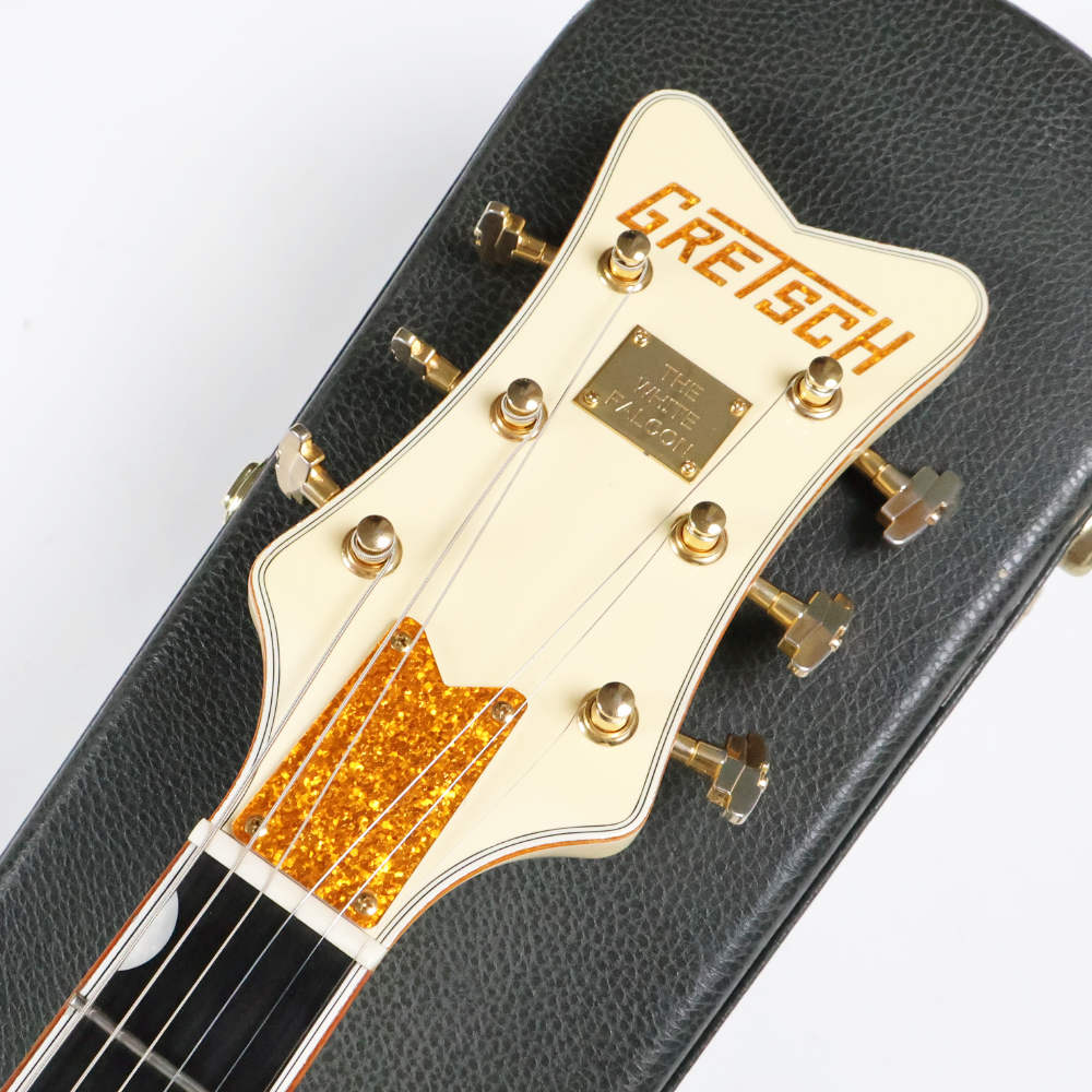 【中古】 エレキギター Gretsch G6136T-LTV White Falcon 2014年製 日本製 グレッチ ホワイトファルコン ヘッド画像