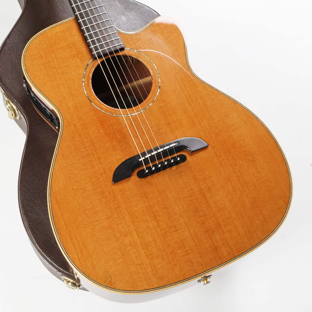 【中古】アコースティックギター K.Yairi Kヤイリ WY-1 2007年製 エレアコ Alvarez アルバレス ボディ画像