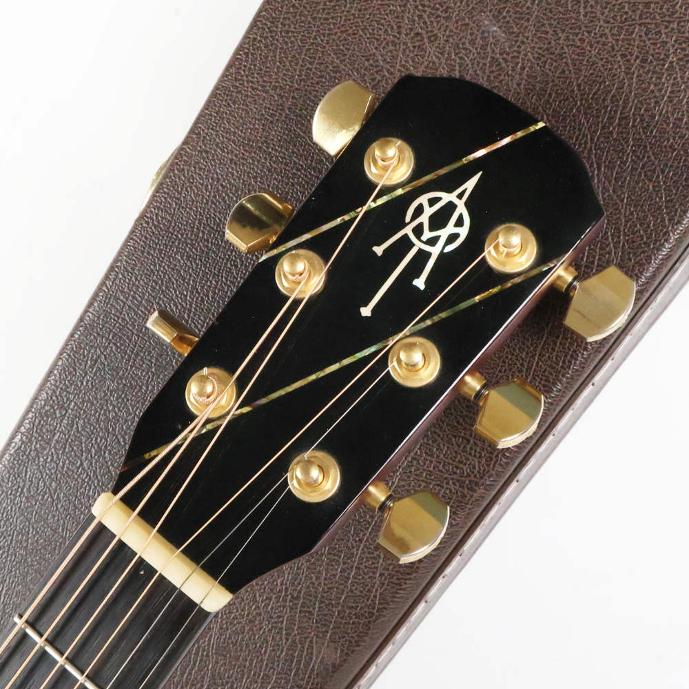 【中古】アコースティックギター K.Yairi Kヤイリ WY-1 2007年製 エレアコ Alvarez アルバレス ヘッド画像