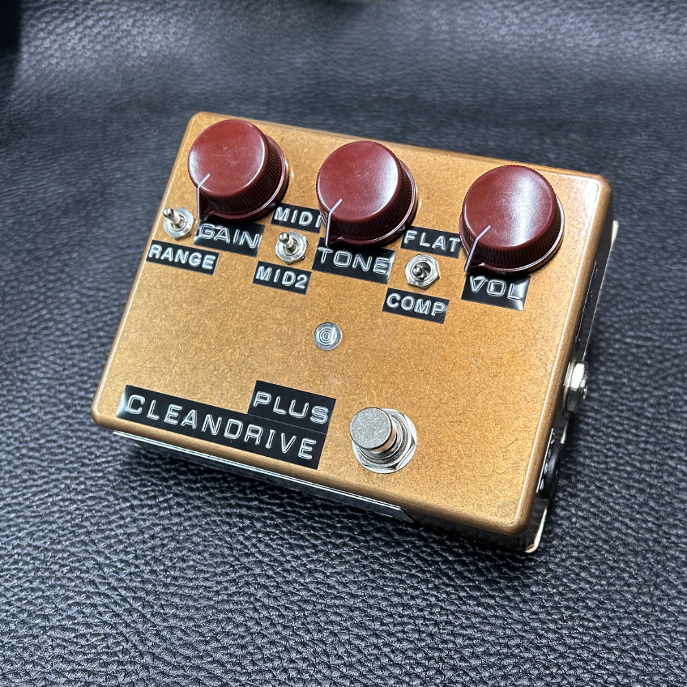 Shin’s Music CLEAN DRIVE PLUS COMPACT オーバードライブ ギターエフェクター イメージ画像