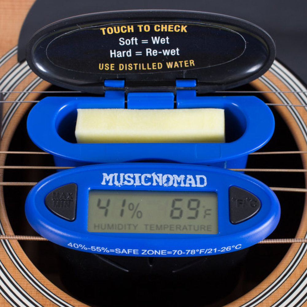 【訳あり】 MUSIC NOMAD MN306 Premium Humidity Care System 湿度管理パーフェクトセット アウトレット 使用イメージ