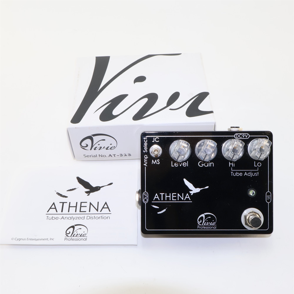 【中古】 オーバードライブ Vivie ATHENA ギターエフェクター ヴィヴィー アティーナ アシーナ アテナ