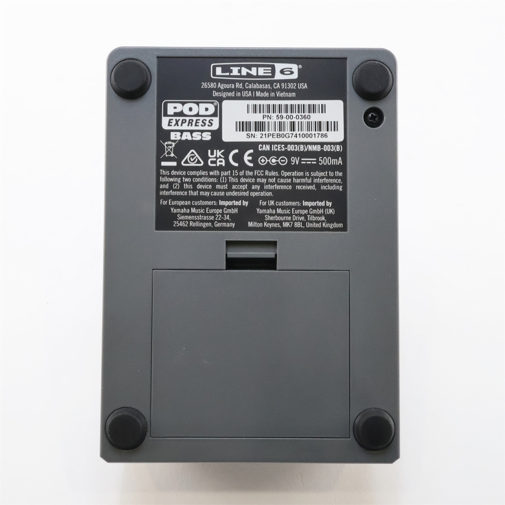 【中古】 LINE6 ライン6 POD Express Bass マルチエフェクター ベースエフェクター 詳細画像
