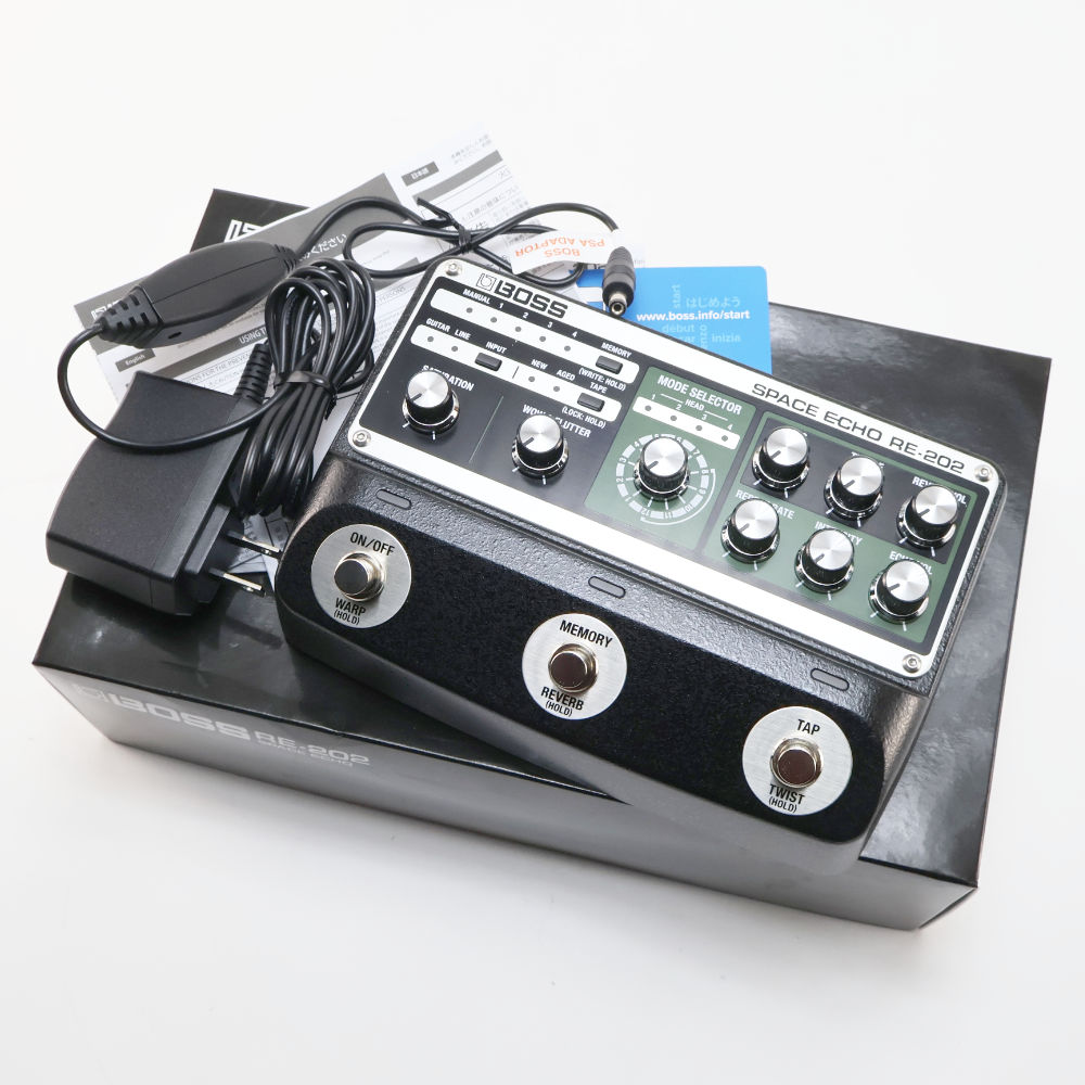 【中古】 BOSS RE-202 Space Echo スペースエコー エコー ディレイ リバーブ ギターエフェクター