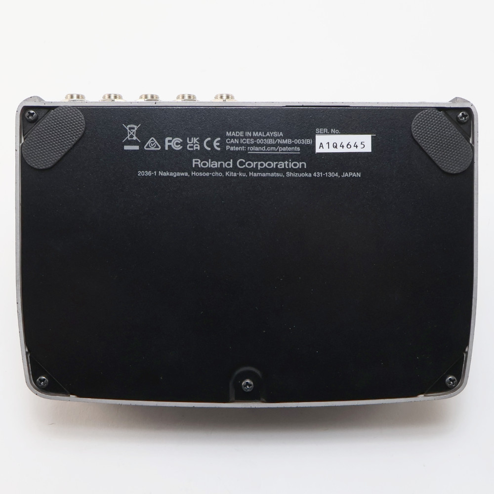 【中古】 BOSS RE-202 Space Echo スペースエコー エコー ディレイ リバーブ ギターエフェクター 本体画像 裏 