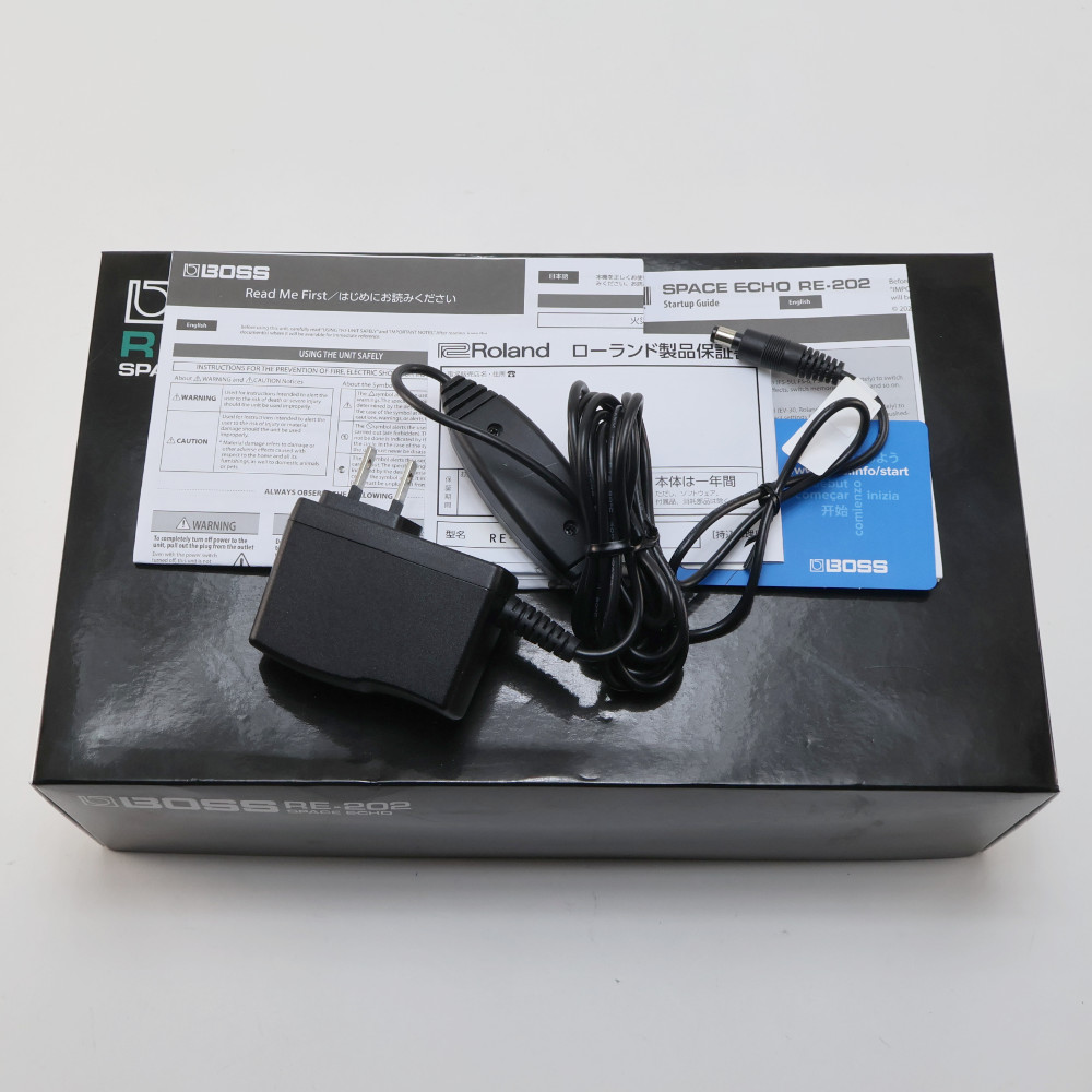 【中古】 BOSS RE-202 Space Echo スペースエコー エコー ディレイ リバーブ ギターエフェクター 付属品画像