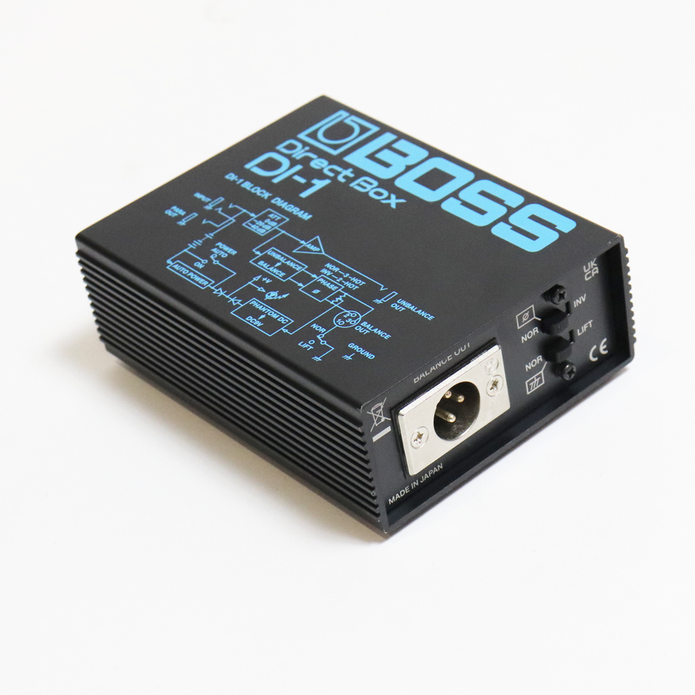 【中古】 ダイレクトボックス DIボックス BOSS DI-1 Direct Box D.Iボックス 側面