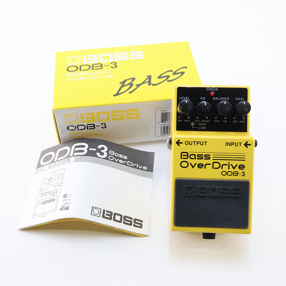 【中古】 ベースオーバードライブ エフェクター BOSS ODB-3 Bass OverDrive ベースエフェクター