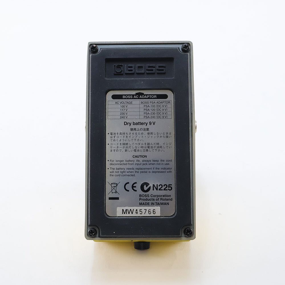 【中古】 ベースオーバードライブ エフェクター BOSS ODB-3 Bass OverDrive ベースエフェクター 裏面