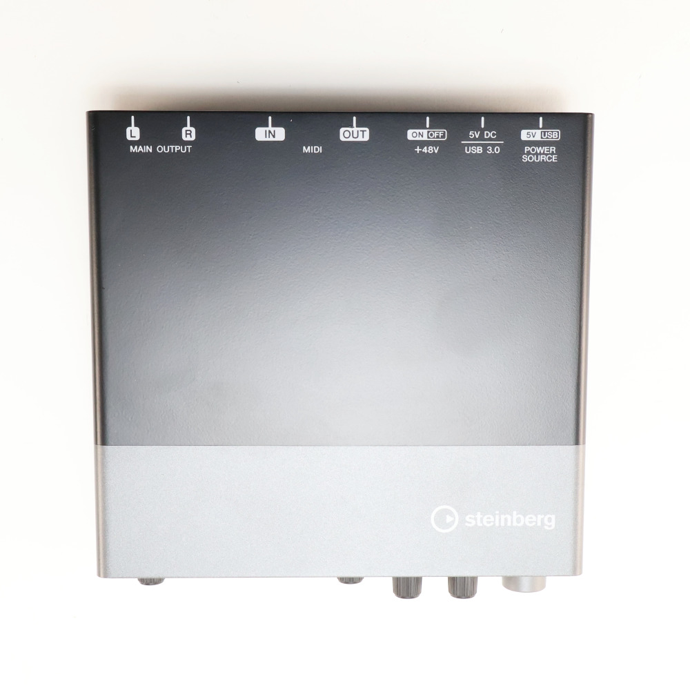 【中古】 オーディオインターフェイス Steinberg UR22C スタインバーグ USBオーディオインターフェース 本体画像 上