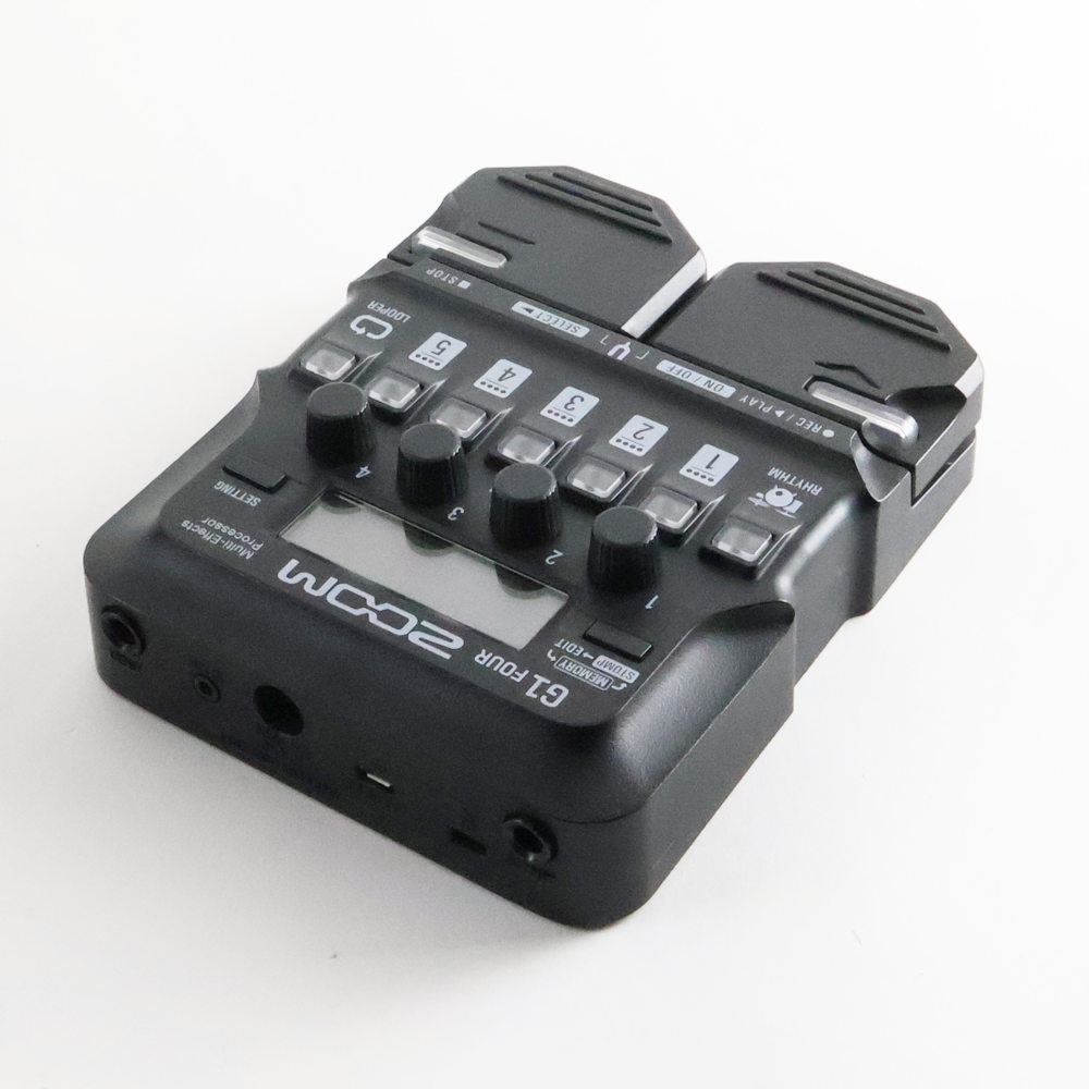 【中古】 ズーム ZOOM G1 FOUR ギターマルチエフェクター アングル