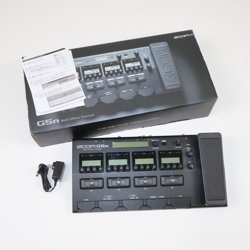 【中古】 マルチエフェクター ZOOM G5n ギターエフェクター ズーム