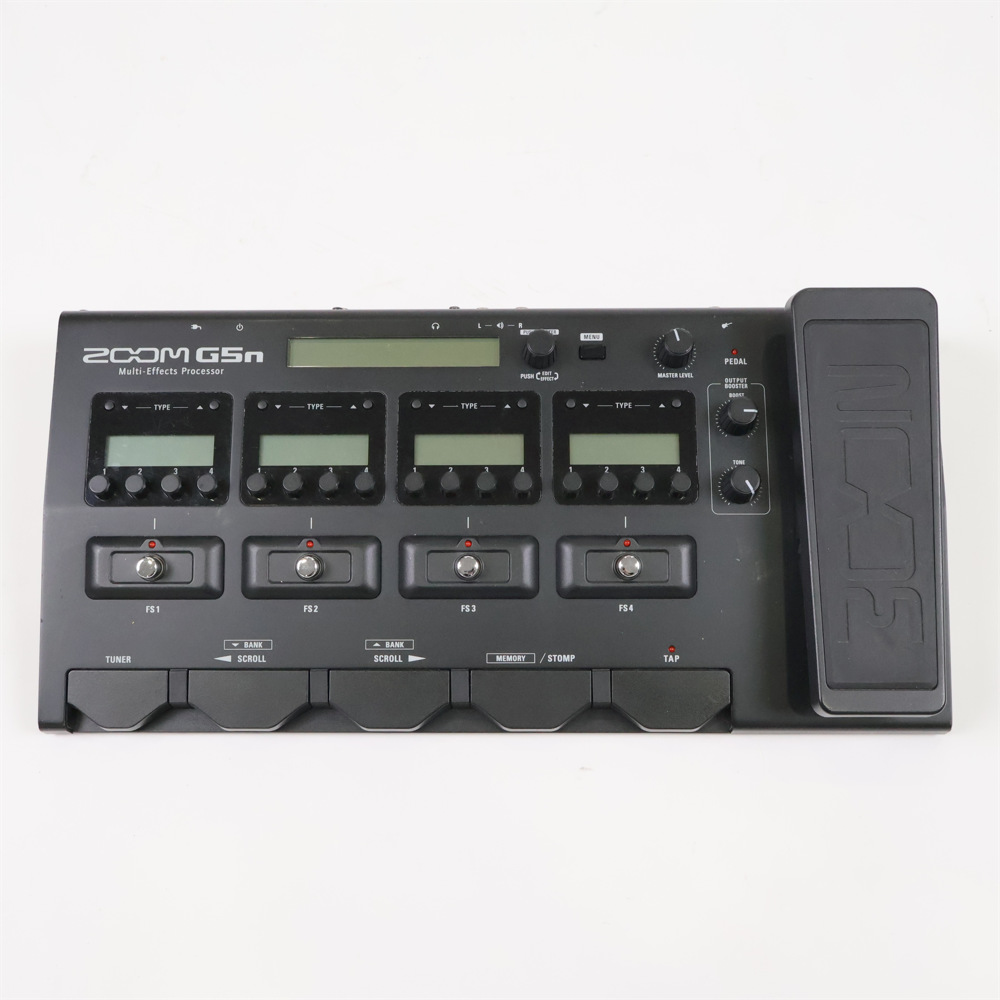 【中古】 マルチエフェクター ZOOM G5n ギターエフェクター ズーム 詳細画像