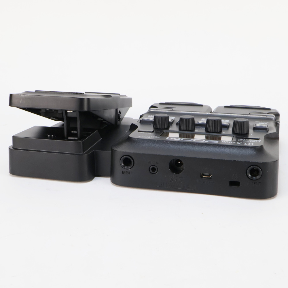 【中古】 ギターマルチエフェクター ZOOM G1X FOUR プラグインアウト