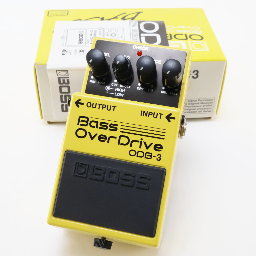 【中古】 ベースオーバードライブ エフェクター BOSS ODB-3 Bass OverDrive ベースエフェクター