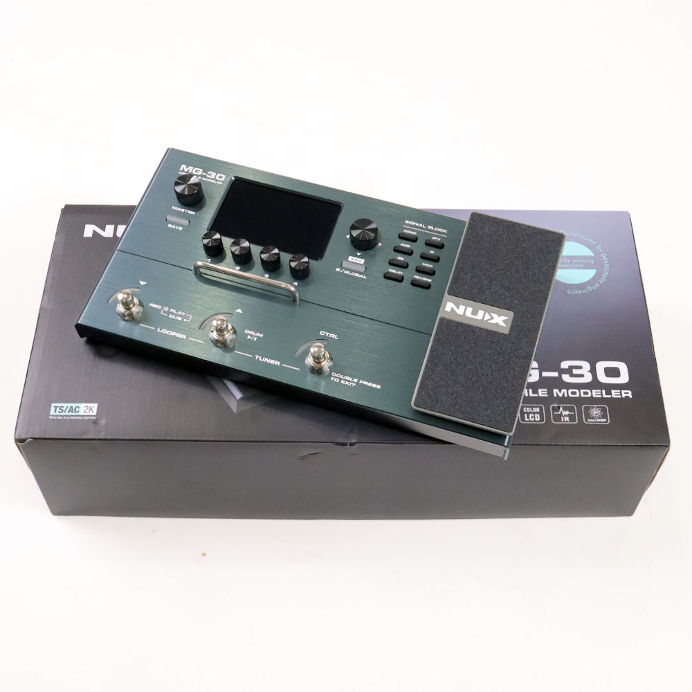 【中古】 マルチエフェクター ニューエックス NUX MG-30 マルチエフェクター