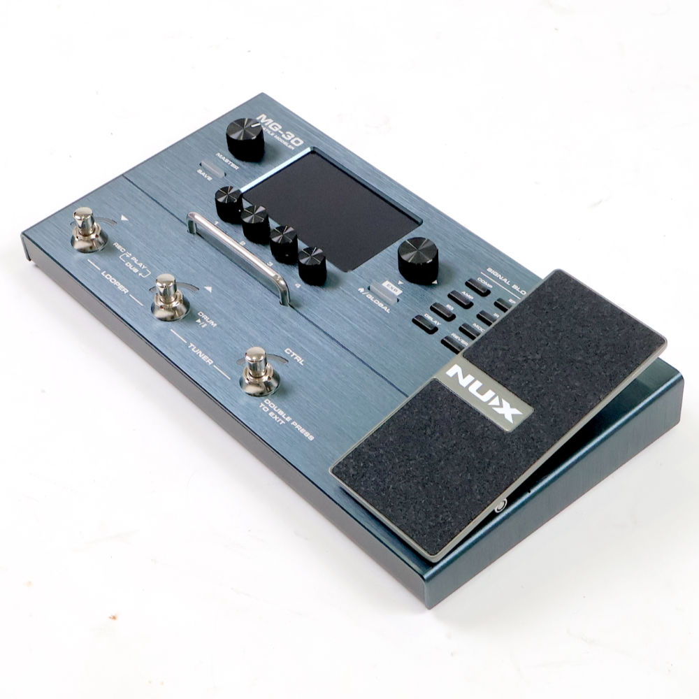 【中古】 マルチエフェクター ニューエックス NUX MG-30 マルチエフェクター 右サイド