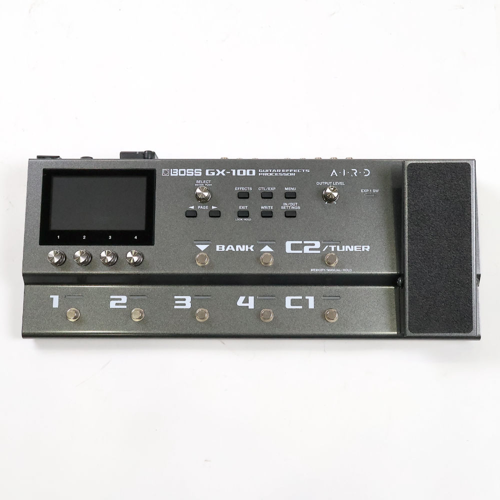 【中古】 マルチエフェクター ボス BOSS GX-100 マルチエフェクター Guitar Effects Processor 正面