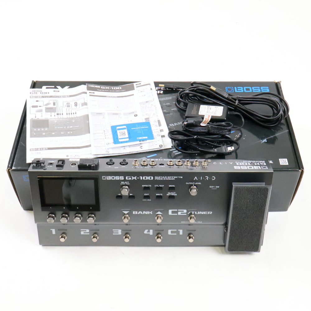 【中古】 マルチエフェクター ボス BOSS GX-100 マルチエフェクター Guitar Effects Processor 付属品