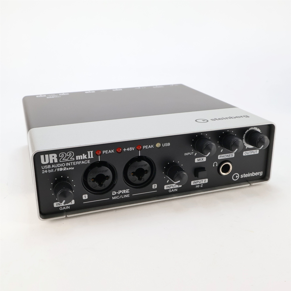 【中古】 オーディオインターフェイス Steinberg UR22mkII スタインバーグ USBオーディオインターフェース UR22 mk2 詳細画像