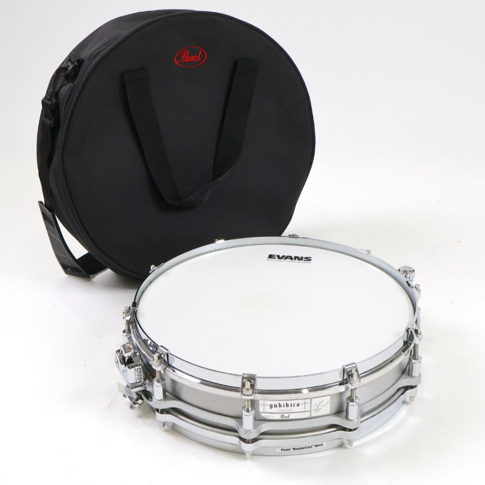【中古】 スネアドラム パール Pearl YA1435-2 L’arc-en-Ciel Yukihiro Signature Snare Drum 14x3.5