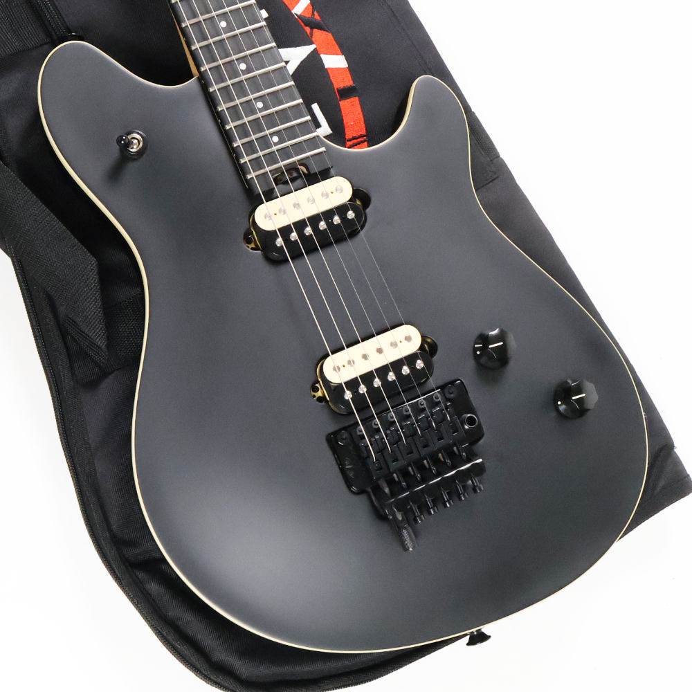 【中古】 エレキギター EVH Wolfgang Special Ebony Fingerboard Stealth Black 2022年製 ウルフギャングスペシャル Eddie Van Halen エボニー指板 ステルスブラック ボディ画像 