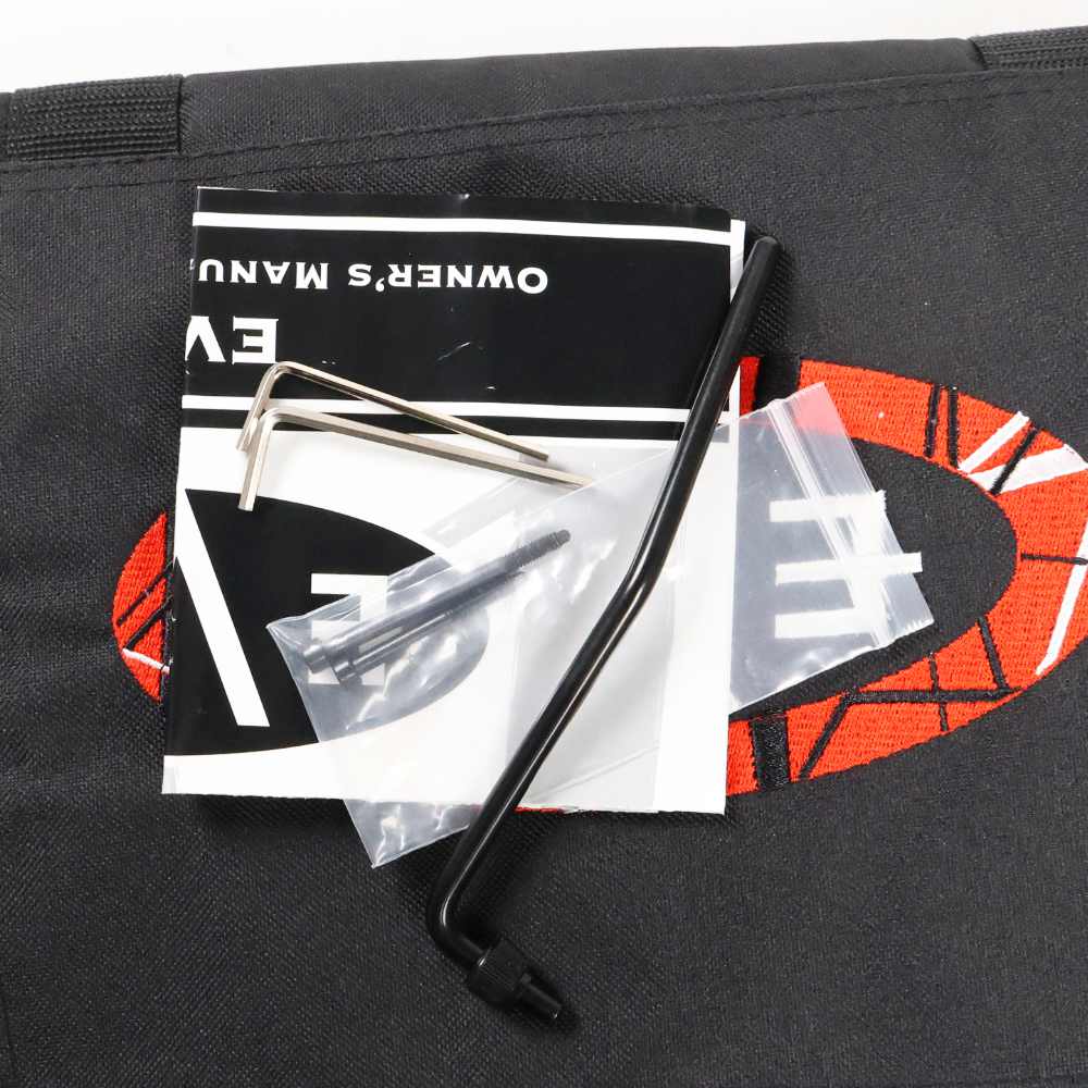 【中古】 エレキギター EVH Wolfgang Special Ebony Fingerboard Stealth Black 2022年製 ウルフギャングスペシャル Eddie Van Halen エボニー指板 ステルスブラック 付属品画像