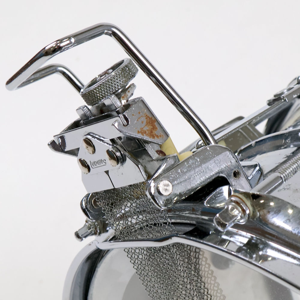 【中古】 スネアドラム ラディック Ludwig LM411 Supersensitive 14×6.5 スネアドラム 錆