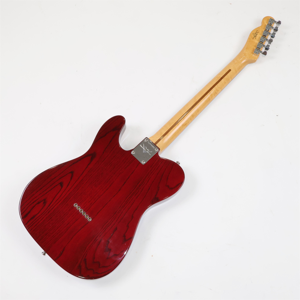 【中古】 エレキギター Fender Custom Shop Custom Classic Telecaster Bing Cherry Transparent Rosewood FingerBoard 2007年製 フェンダー カスタムショップ カスタムクラシックテレキャスター 詳細画像