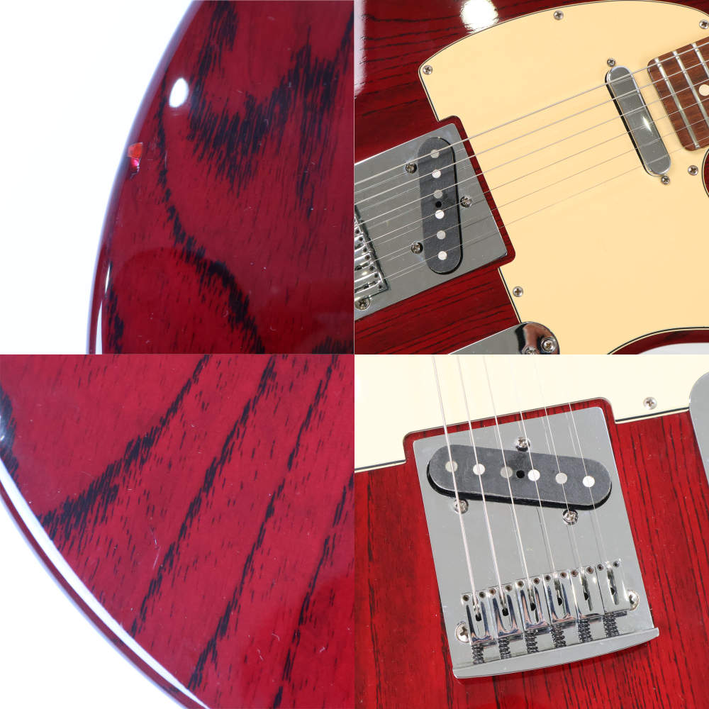【中古】 エレキギター Fender Custom Shop Custom Classic Telecaster Bing Cherry Transparent Rosewood FingerBoard 2007年製 フェンダー カスタムショップ カスタムクラシックテレキャスター 詳細画像