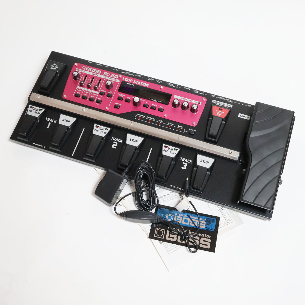 【中古】ルーパー エフェクター BOSS RC-300 Loop Station ループエフェクター