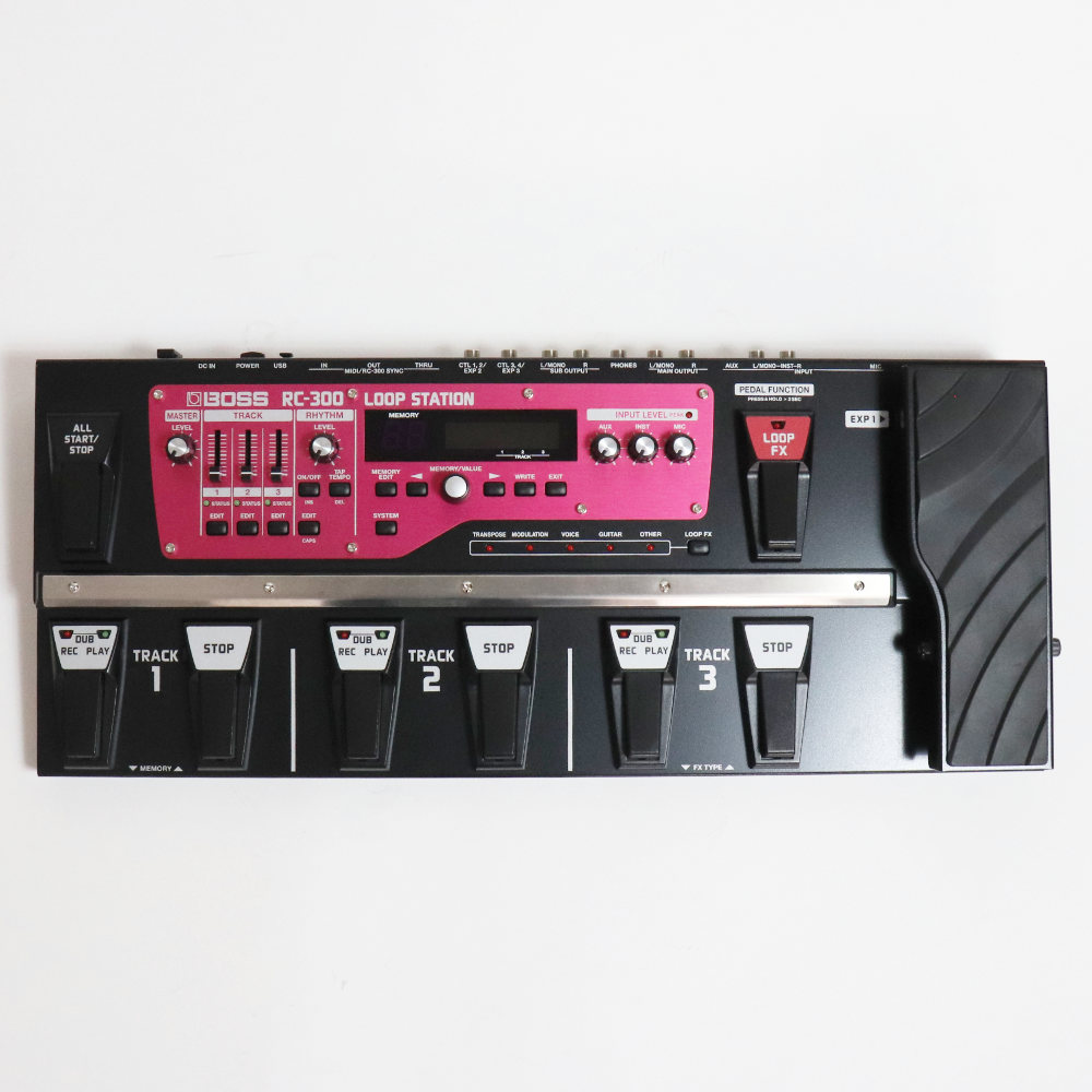 【中古】ルーパー エフェクター BOSS RC-300 Loop Station ループエフェクター 本体画像