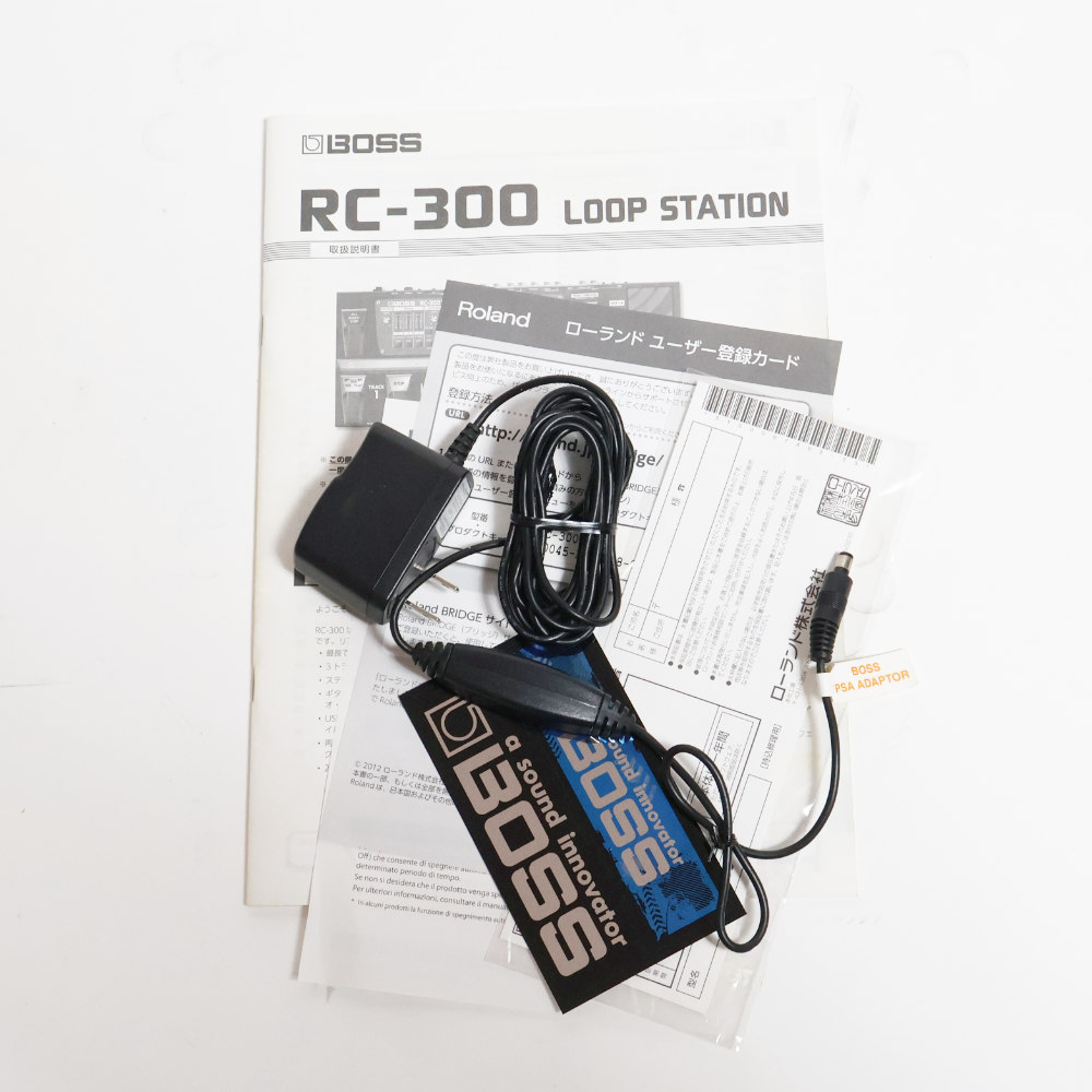 【中古】ルーパー エフェクター BOSS RC-300 Loop Station ループエフェクター 付属品画像