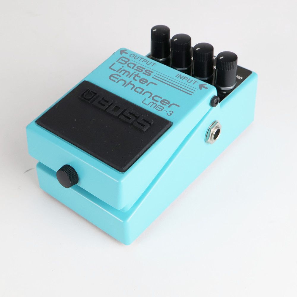 【中古】 リミッター エフェクター BOSS LMB-3 Bass Limiter Enhancer ベースエフェクター リミッターエンハンサー 側面