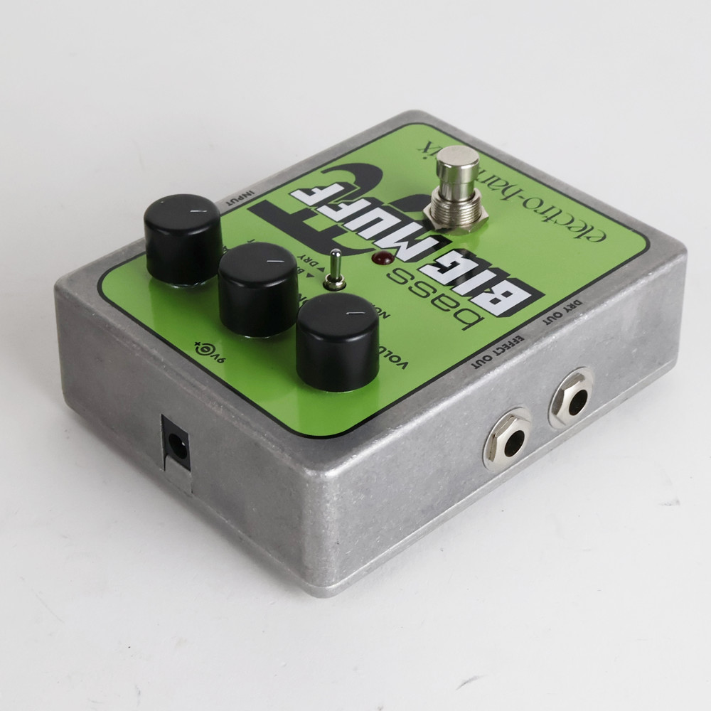 【中古】 ベース ビッグマフ エフェクター ELECTRO-HARMONIX Bass Big Muff Pi ファズ ディストーション ベースエフェクター 側面