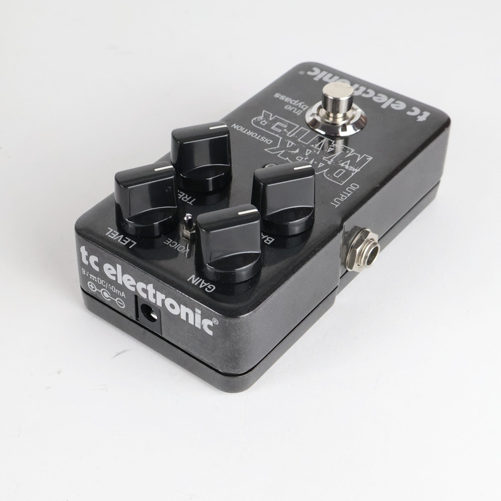 【中古】 ディストーション tc electronic Dark Matter Distortion ギターエフェクター 側面