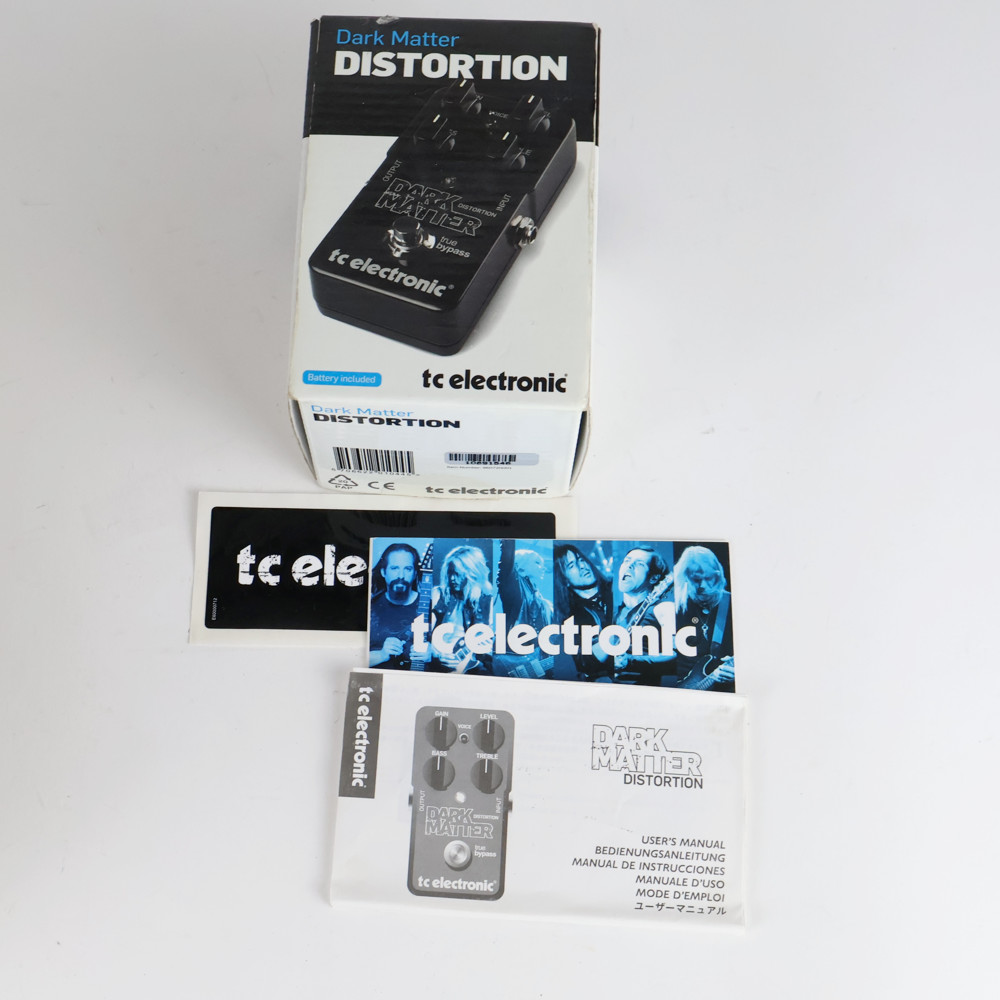 【中古】 ディストーション tc electronic Dark Matter Distortion ギターエフェクター 付属品